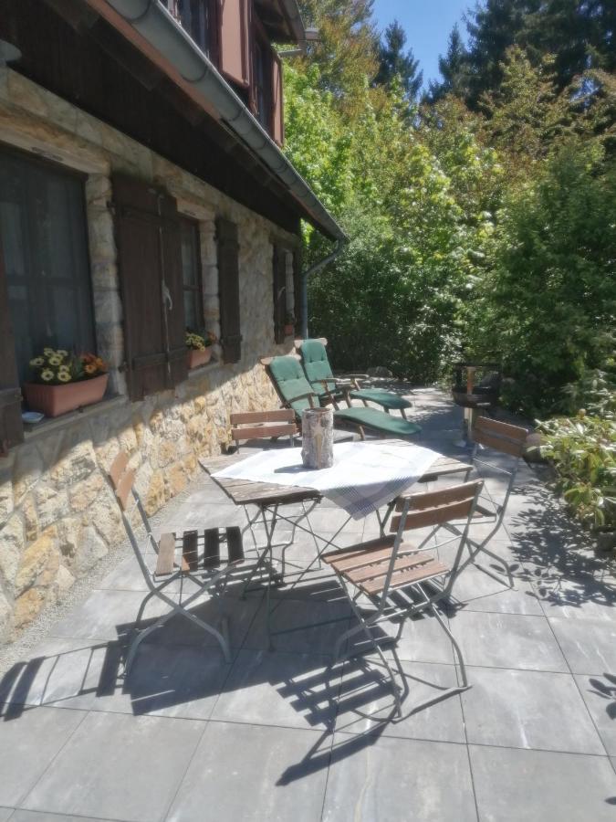 Jagdhaus In Der Rhoen In Voelliger Alleinlage Gersfeld Exteriör bild